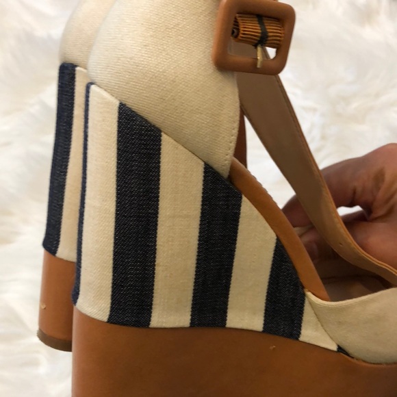 Jessica Simpson Striped Wedges - Picture 2 of 4